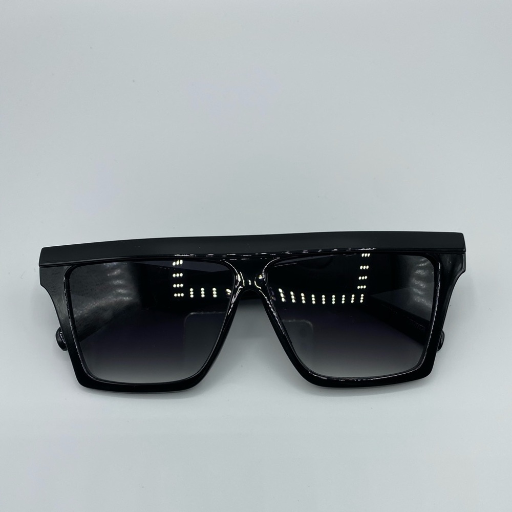 Flat Top Black Gradient Sunglasses